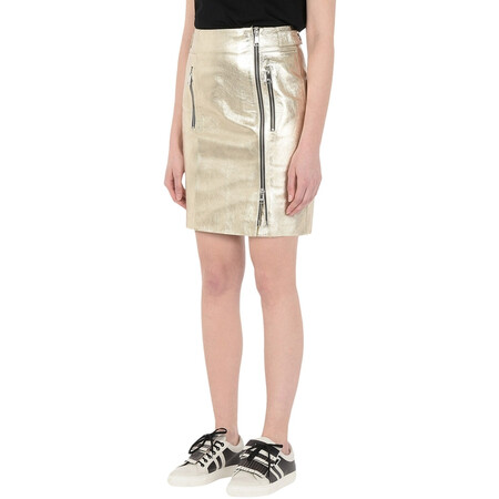 卡尔·拉格斐/karl女装 及膝半身裙 70162 platinum 2 (us size)/38