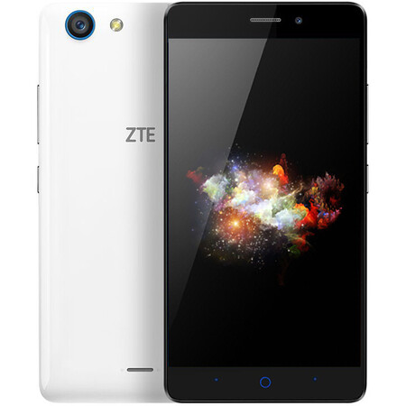 中兴(N928DT) 威武3C 移动4G双卡双待智能手机V5 前黑后白