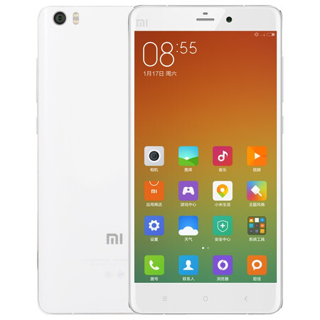 小米(MI) 小米Note 4G手机 双卡双待 白色 全网通4G(16GB ROM)  标配版