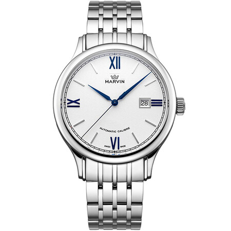 摩纹(marvin)手表莫尔顿圆形系列全自动机械男表m117.13.22.11