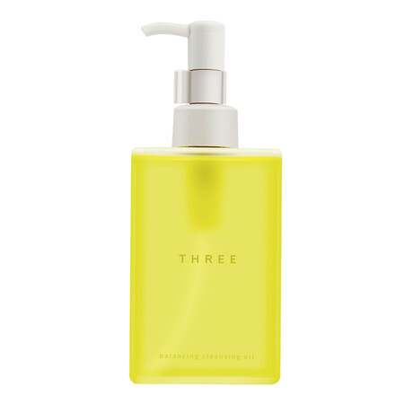 THREE 平衡精粹卸妆油 200ml 洁肤油易乳化 温和卸...