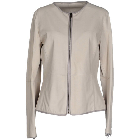 安普里奥·阿玛尼 emporio armani 奢侈品女装 西装外套 beige 10 (us