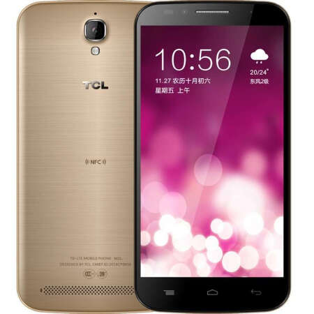
                                        TCL M2M 么么哒3N 移动4G手机 双卡双待 香槟金2+16                