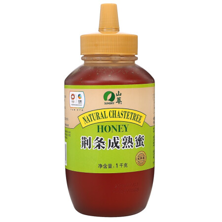 山萃 荆条成熟蜂蜜 1kg