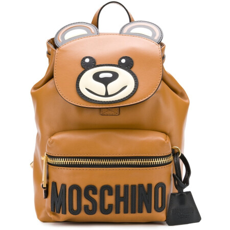 莫斯奇諾 moschino 奢侈品女包 泰迪熊包包 brown 均碼