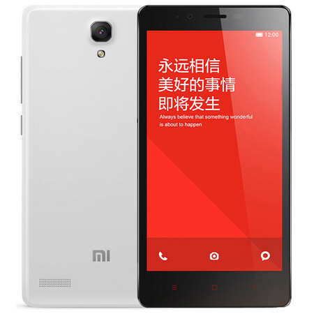 小米（MI）红米note 电信版 双卡双待 白色 标准版白色(1G RAM+8G ROM)