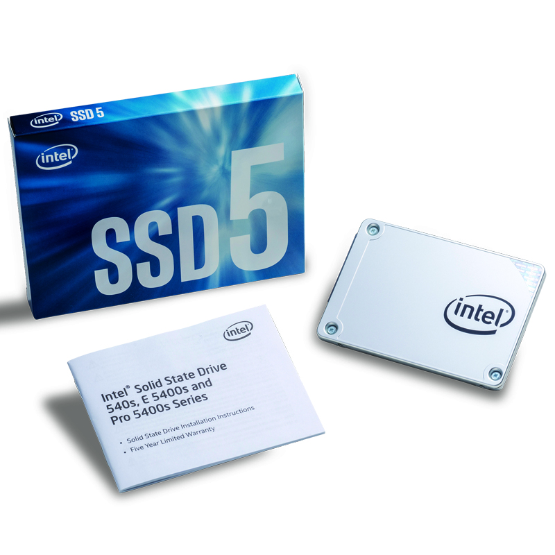 英特尔（Intel）540S系列 120G SATA-3固态硬盘