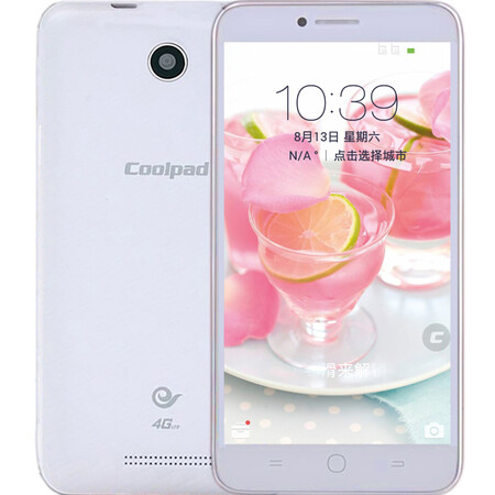 酷派(Coolpad) 5263CS  电信4G智能手机 灵动白