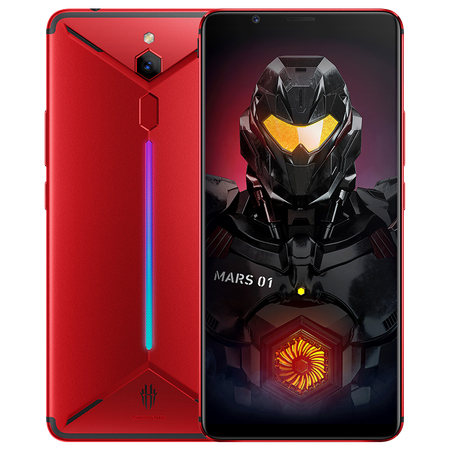 努比亚(nubia) 红魔2代游戏手机 mars 红色 全网通(8g 128g) 1年碎屏