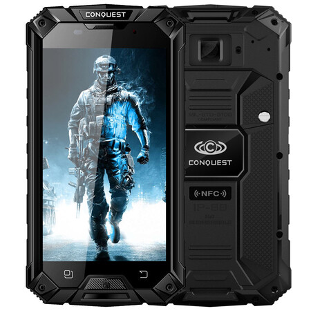 征服conquest s6 4g全网通 三防手机智能 军用军工 超长待机 双卡双待