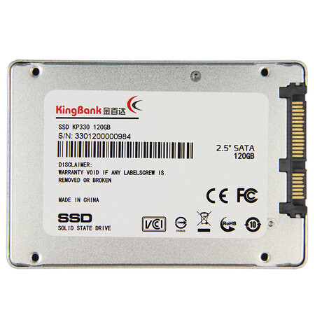 金百达(kingbank)kp330 120g sata3 固态硬盘