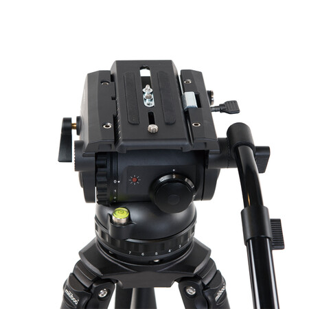 miliboo米泊铁塔m18专业级液压阻尼云台影视级金属液压云台打鸟摄影