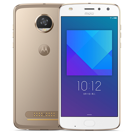 摩托罗拉 moto z2 play 4g 64g 模块化手机 金色 移动联通电信4g手机