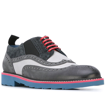 dolce&gabbana 杜嘉班纳男鞋布洛克鞋 a10132ab625 灰色 41.5码