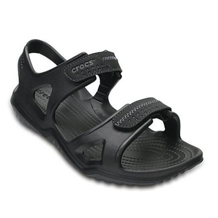crocs卡洛驰男士运动休闲凉鞋203965海外直邮 black / black 8