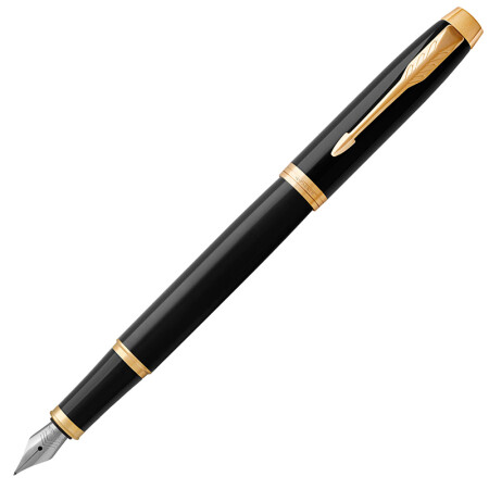 派克（PARKER）钢笔/签字笔新款IM系列 丽雅黑色金夹商务办公礼品