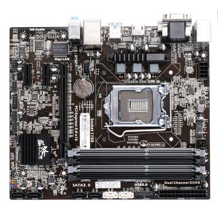 七彩虹(colorful)战斧c.b85m-g v20 主板 (intel b85/lga 1150)