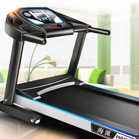 优步a6跑步机家用款正品电动迷你静音可折叠特价健身器材 免折叠豪