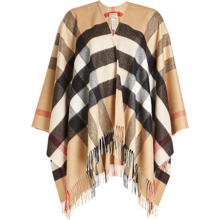 巴宝莉(burberry)奢侈品女装 开司米/美利奴羊毛披肩 sbp272537 camel