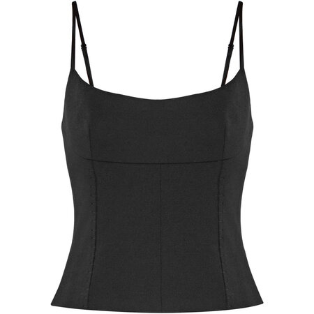 亚历山大·王(alexander wang)奢侈品女装 斜纹布吊带背心 p929498