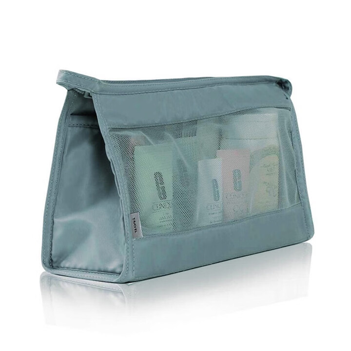 川诺洗漱包男女旅行收纳包洗漱袋旅行装备便携手拿包  洗漱包3008韩国蓝 