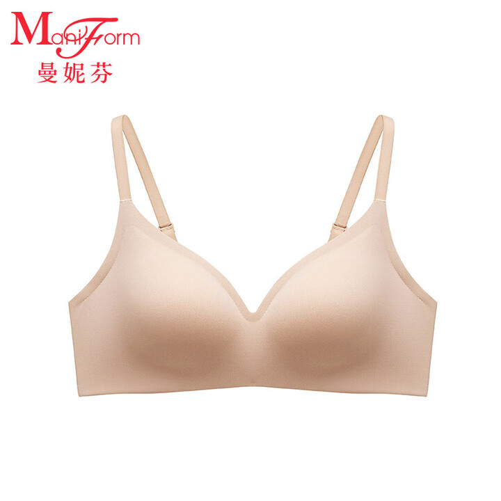 曼妮芬曼妮芬宋茜同款舒适无钢圈内衣女无痕胸罩文胸208123...