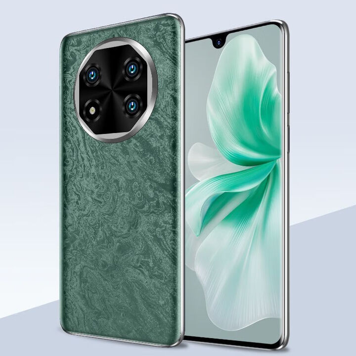 8.5英寸超薄大屏全新款512G全网智能手机畅玩王者游戏大音量5老年 绿色【大理石条纹】 12+512GB