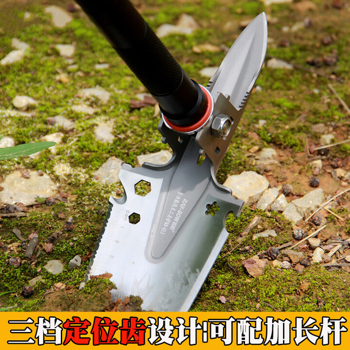 挺进者户外战矛战术工兵铲车载防身防卫兵工铲多功能户外铲折叠小铁锹