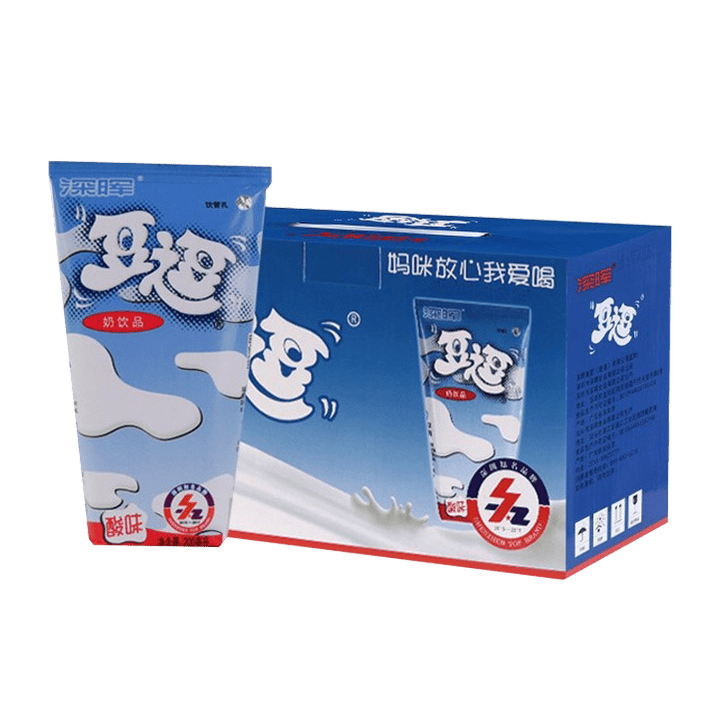 深晖豆逗学生早餐奶 整箱装 豆逗原味200ml*16盒