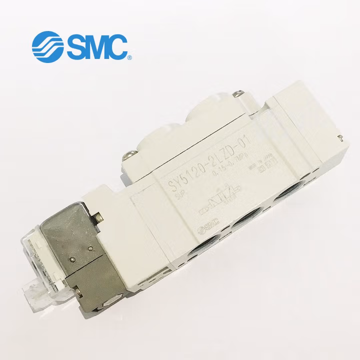 SMC SY5120-2MND-01 5通电磁阀 M形插座无导线 螺纹配管 旋具