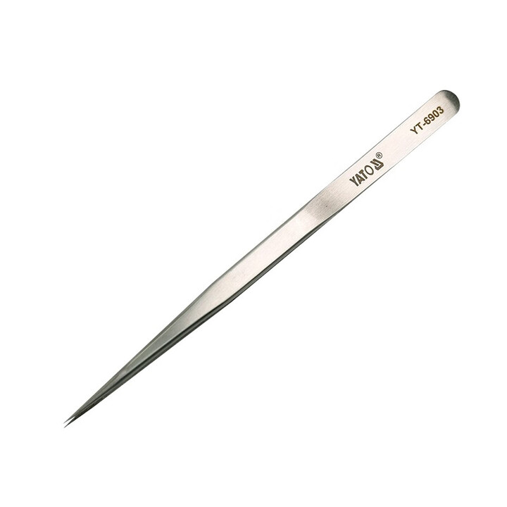 【易尔拓YT-6903】易尔拓 YATO 尖头镊子 140mm 支 YT-6903【行情 报价 价格 评测】-京东