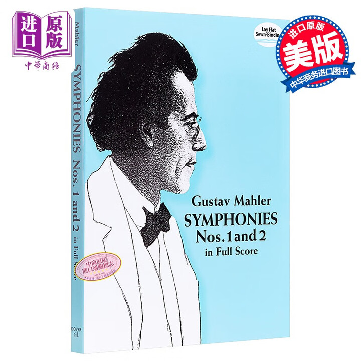 预售 英文原版Mahler Symphonies Nos 1...