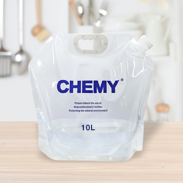 CHEMY户外储水袋 带水龙头便携手提水袋 可折叠水桶 10L 10L定制款(带水龙头) 规格：405×375×160mm