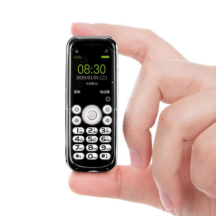 朵唯L99【学生手机】男女款儿童手机小手机袖珍手机双卡双待学生戒网非智能学生超小迷你卡通小手机 白色移动2G