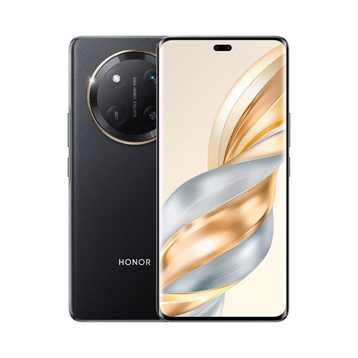 荣耀X60Pro 十面抗摔防水耐磨 6600mAh电池 荣耀绿洲护眼屏  5G手机 典雅黑 12G+256GB 官方标配