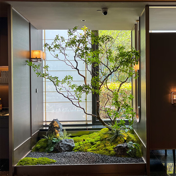 艺景天仿真马醉木橱窗造景植物室内高端仿生绿植装饰树大型假树简 2