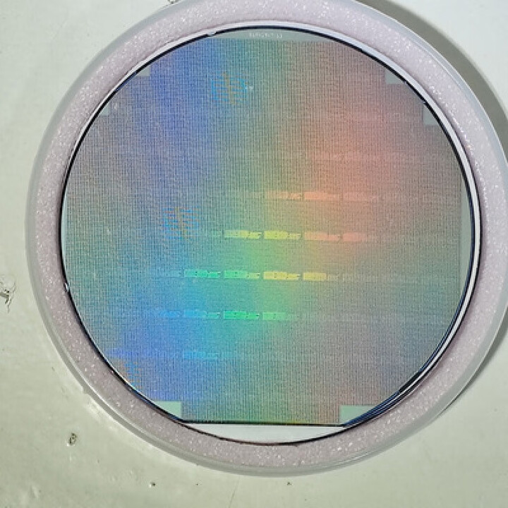 中芯CPU晶圆wafer光刻片集成电路芯片半导体硅片教学片 八寸f5送亚克力支架【图片 价格 品牌 报价】-京东