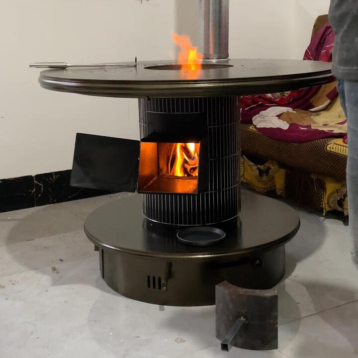 一米圆柴圆钢板柴煤两用气化炉