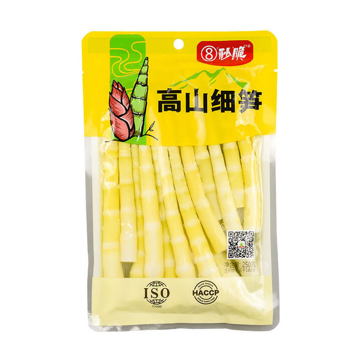 四川特产优鲜道新鲜火锅笋片王嫩笋手剥笋清水笋火锅冒菜食材配菜 [新品]8秒脆高山细笋250g 1袋【图片 价格 品牌 报价】-京东