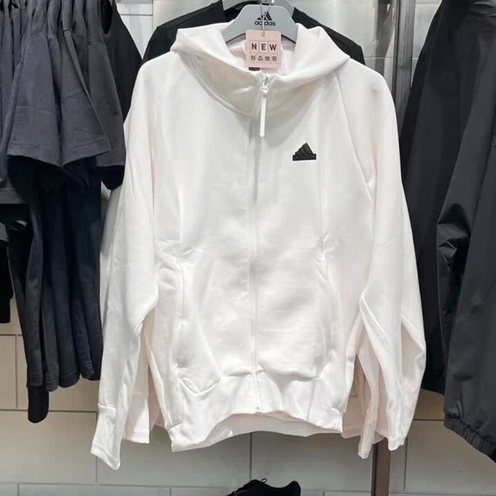 阿迪达斯(adidas)外套男装春季新款运动服跑步训练时尚舒适潮流休闲夹克IN5087 IN5092/白色梅西同款 XL【图片 价格 品牌 ...