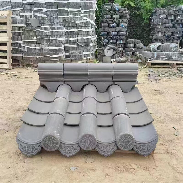 仿古小青瓦瓦片屋顶古建瓦中式庭院马头墙徽派脊瓦滴水瓦小灰瓦片 整套瓦一平方/不包邮【图片 价格 品牌 报价】-京东