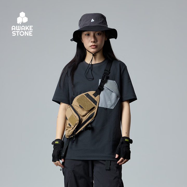 AWAKE STONE醒石多功能钓鱼马甲男女专业溪流台钓战术背心户外可拆卸路亚马甲 岩石褐【图片 价格 品牌 报价】-京东