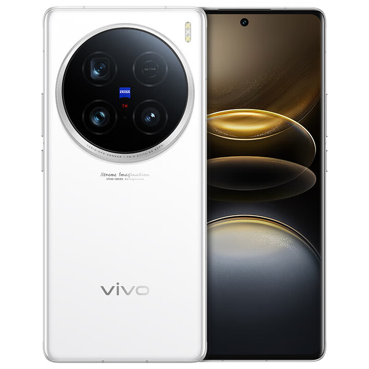 vivo X100Ultra【白条三期免息+全新正品+全国联保一年】蔡司2亿APO超级长焦 拍照摄像新机 白月光 16GB+512GB 5G全网通