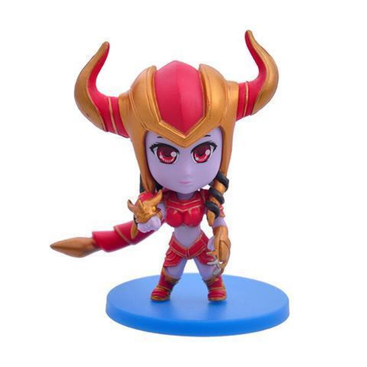 英雄联盟全套周边提莫阿狸艾希慎劫q版lol人物模型汽车载摆件玩偶006l