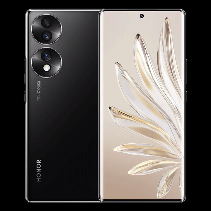 荣耀（HONOR）（HONOR） 70 Pro双曲面5G智能游戏拍照手机 亮黑色 8GB+256GB x70Pro