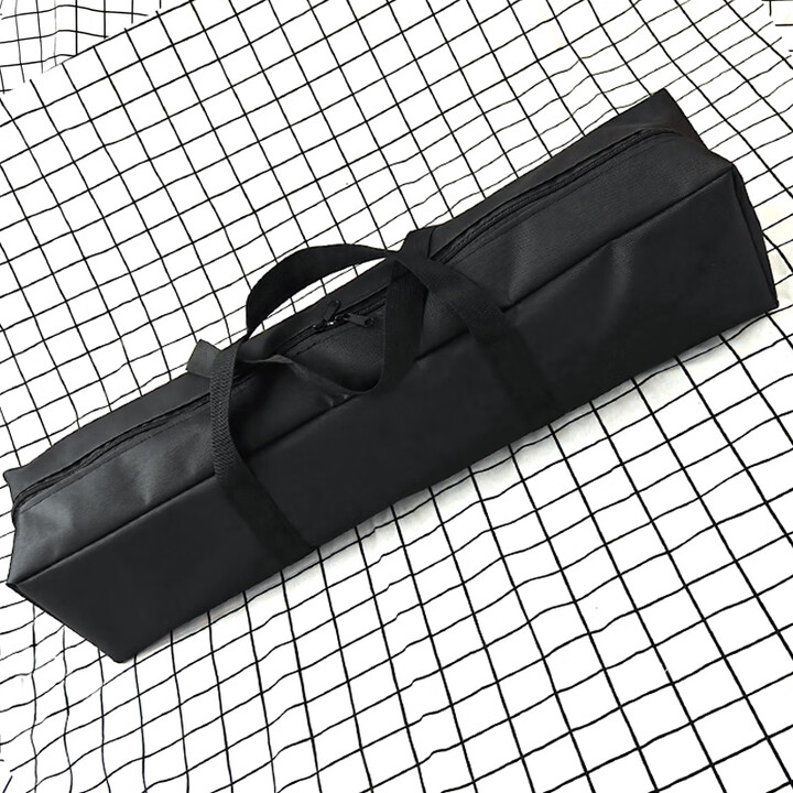 XMSJ户外帐篷收纳袋长款超大防水收纳通用包牛津布折叠椅蛋卷桌瑜伽包 黑色 150*20*20CM