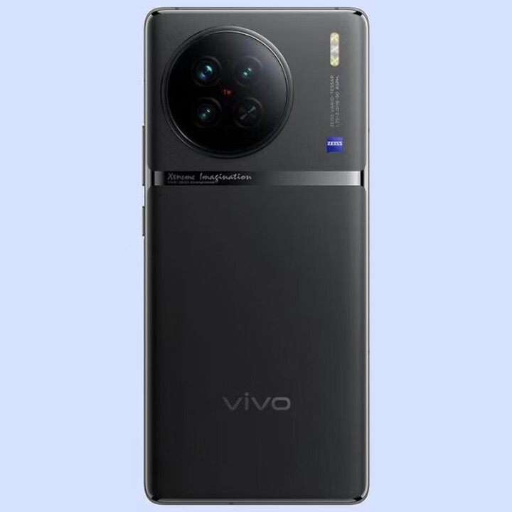 vivoX90 智能5G双卡全网通蔡司镜头拍照游戏手机曲面屏支持NFC红外OTG 至黑 12GB+256GB