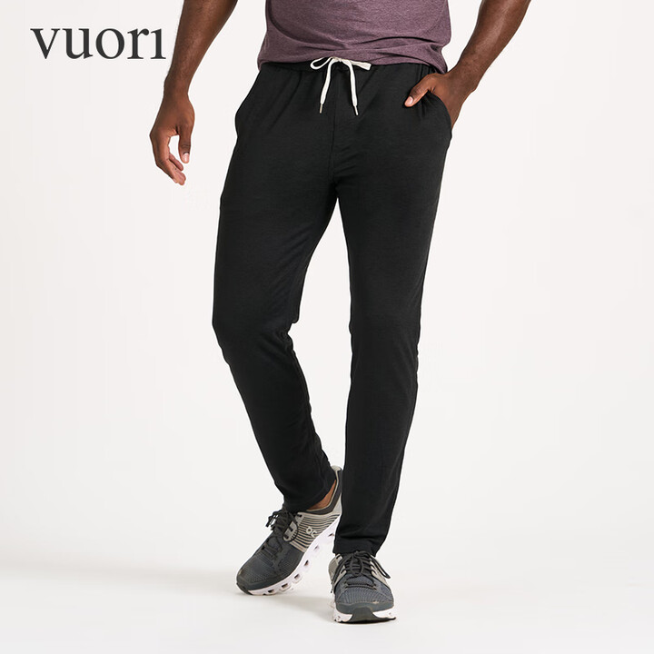 Pantalon Jogger Homme Vuori Ponto Performance DreamKnit - Gris Bruyère - Taille XXL - Confort
