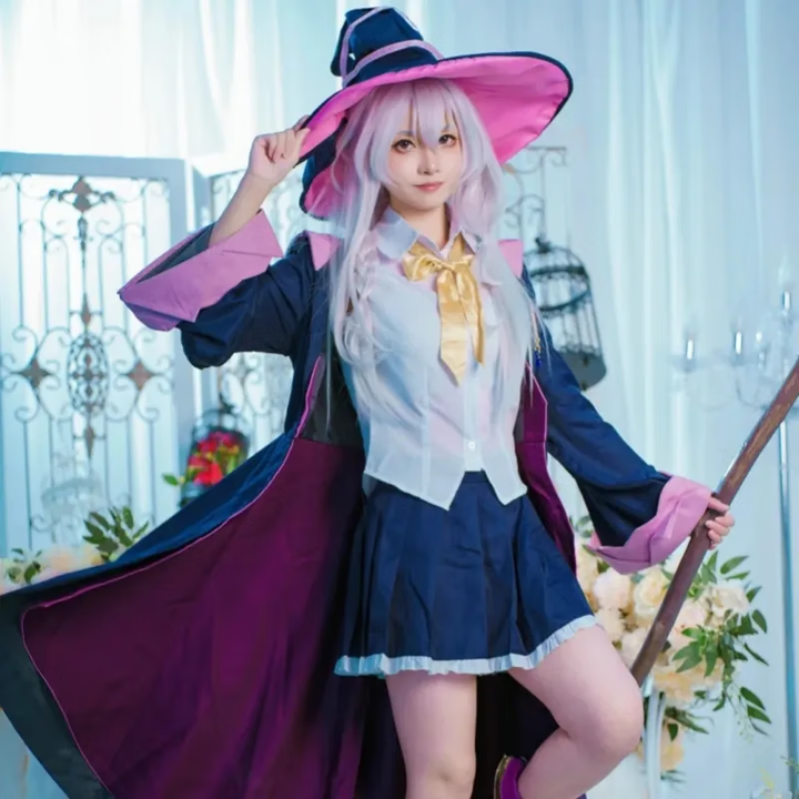 玩家小将魔女之旅伊蕾娜cos服周边 魔法女巫巫女cos服动漫套装cos女服装 伊蕾娜全套+帽子+配饰【谁穿都可爱】 XL【图片 价格 品牌 ...