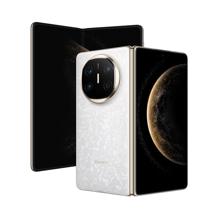 华为MateX6 折叠屏手机 新品上市 【现货速发+闪送】 星云白 12GB+512GB 官方标配(全新未拆封未激活)